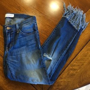 Flying Monkey fringe jeans